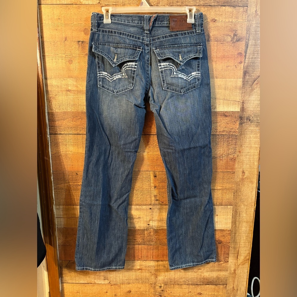 Big Star Pioneer Boot Cut Y2K Buckle Jeans